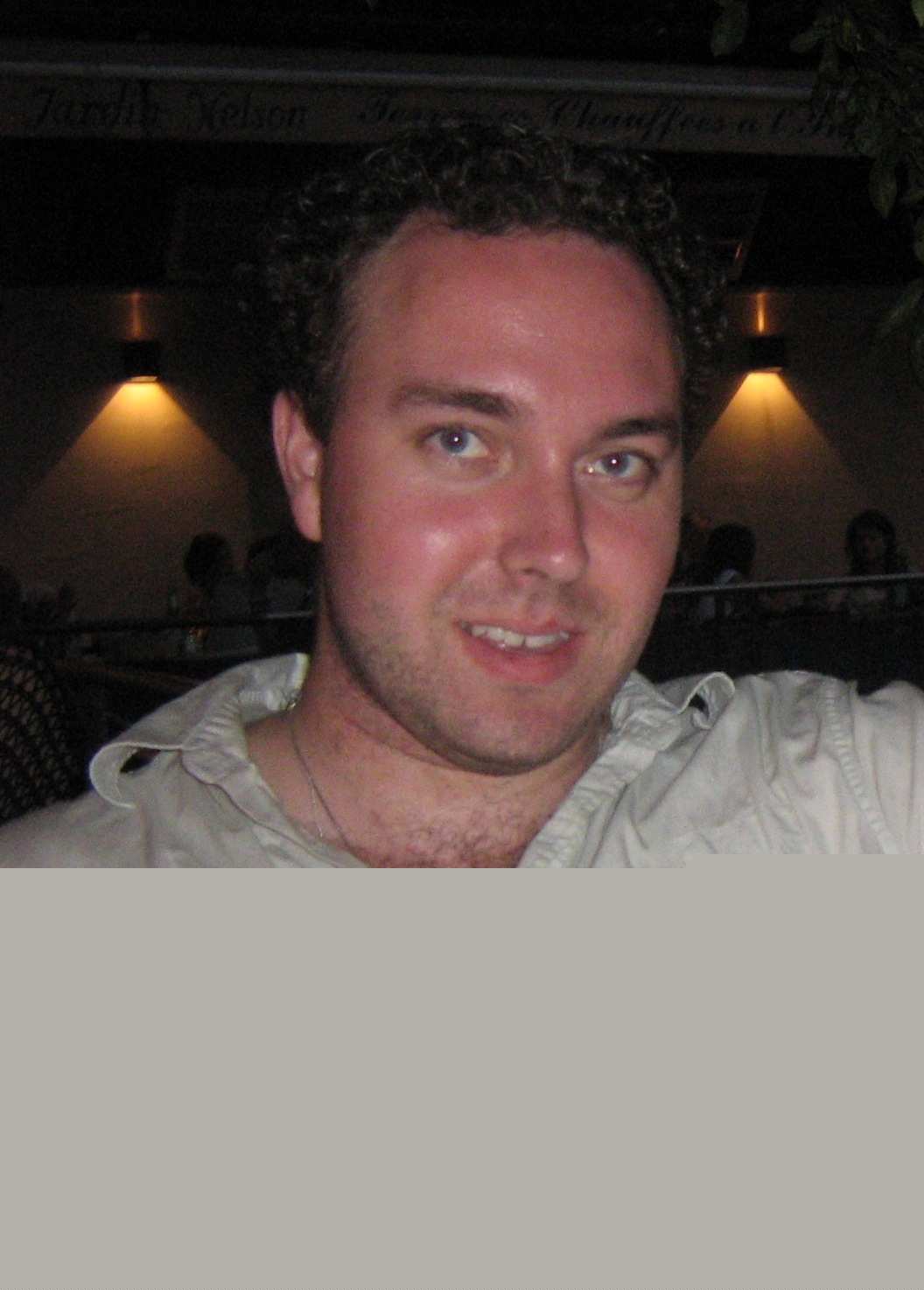 Author picture for book